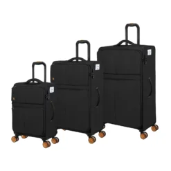 IT Luggage Lykke - 3pc Set (Black)