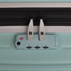 IT Luggage Eco-Protect - 3pc Set (Mint Eggshell) -IT Luggage Store 32759 UK16 2910E08MinteggshellS353SSTSAlock