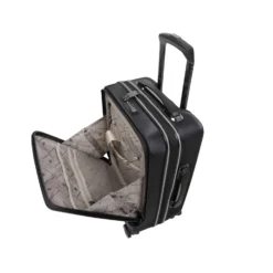 Rapidity - 3pc Set (Black) -IT Luggage Store 32798 UK16 2911 08BlackSSFrontpanel18.5in 1 cabin