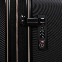 Rapidity - 3pc Set (Black) -IT Luggage Store 32798 UK16 2911 08BlackSSTSAlock