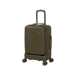 Rapidity - 3pc Set (Dark Olive) 15 Rapidity - 3pc Set (Dark Olive) -IT Luggage Store 32798 UK16 2911 08DarkoliveSSFrontpanel18.5in cabin