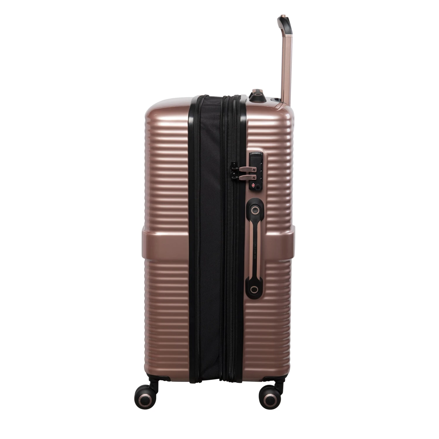 IT Luggage Helixian - 3pc Set (Metallic Rose Gold) 2 IT Luggage Helixian - 3pc Set (Metallic Rose Gold) - Image 2