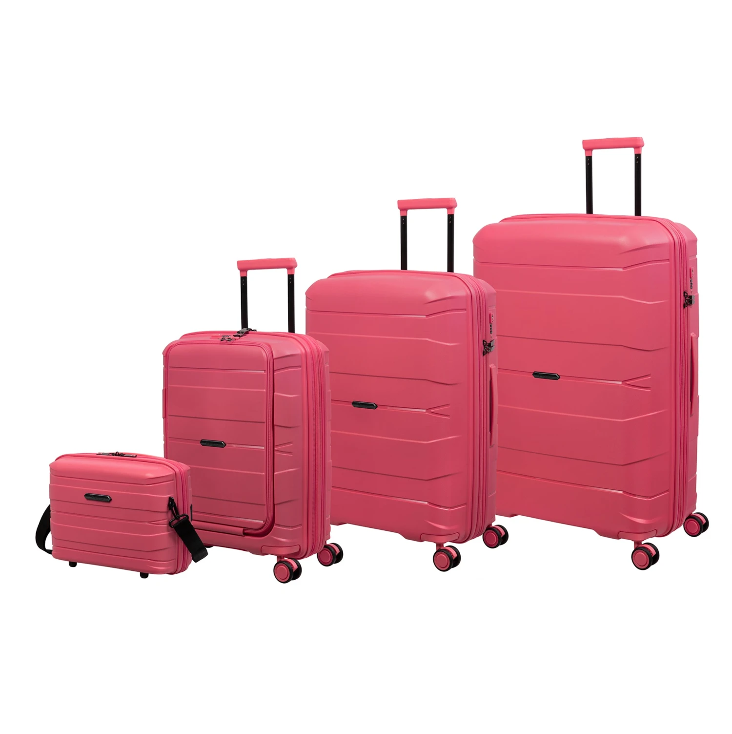IT Luggage Momentous - 4-Piece Set (Calypso Coral) 1 IT Luggage Momentous - 4-Piece Set (Calypso Coral)