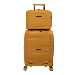 IT Luggage Momentous - 4-Piece Set (Mango Sorbet) 29 IT Luggage Momentous - 4-Piece Set (Mango Sorbet) -IT Luggage Store 32912 UK15 2886 08 15 2886 15MangosorbetSSFrontpanel