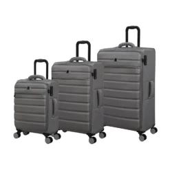 IT Luggage Census - Cabin (Grey Skin) 15 IT Luggage Census - Cabin (Grey Skin) -IT Luggage Store 33170 UK12 3051 08GreyskinSSFrontpanel 3d6ffc0d 4557 4dfe 9601 b4d35ae1cdf3