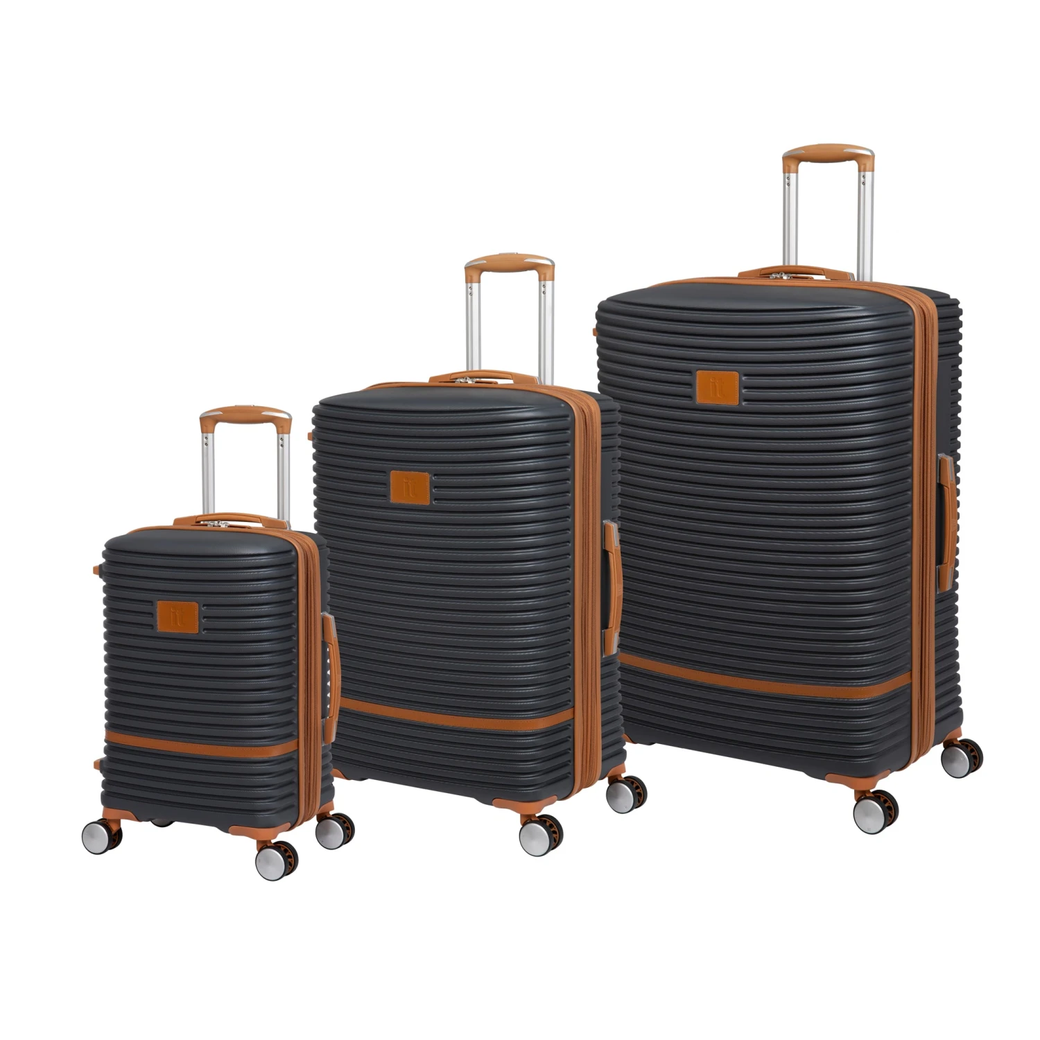 IT Luggage Replicating - 3pc Set (Charcoal) 1 IT Luggage Replicating - 3pc Set (Charcoal)