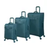 IT Luggage Lustrous - 3pc Set (Harbour Blue)