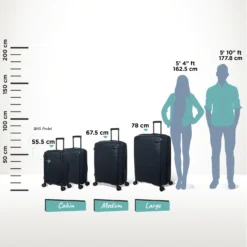 IT Luggage Spontaneous - Medium Plus (Blueberry) 21 IT Luggage Spontaneous - Medium Plus (Blueberry) -IT Luggage Store Spontaneous Full set blueberry Relative Size 894c4d9b 1d1c 448f 82f4 7bf8a8d6204d