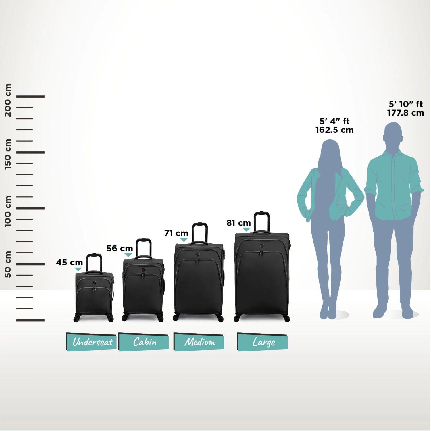 IT Luggage Trinary - Medium (Black) 11 IT Luggage Trinary - Medium (Black) - Image 11